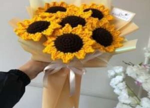 Crochet Sunflower Bouquet-ruralrack