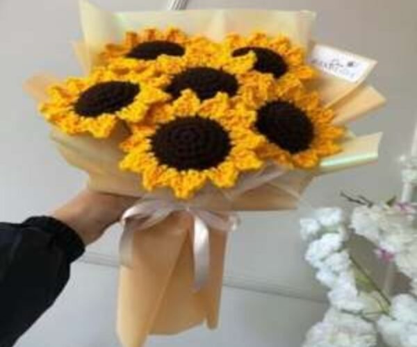 Crochet Sunflower Bouquet-ruralrack