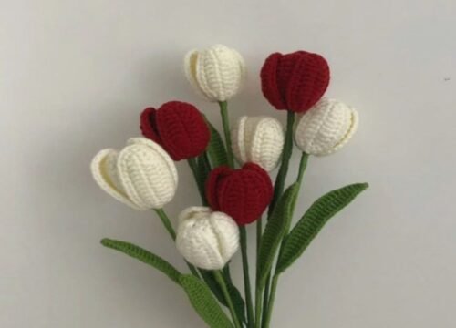 Crochet Tulip Flowers-ruralrack