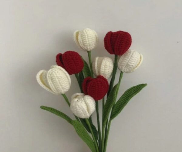Crochet Tulip Flowers-ruralrack
